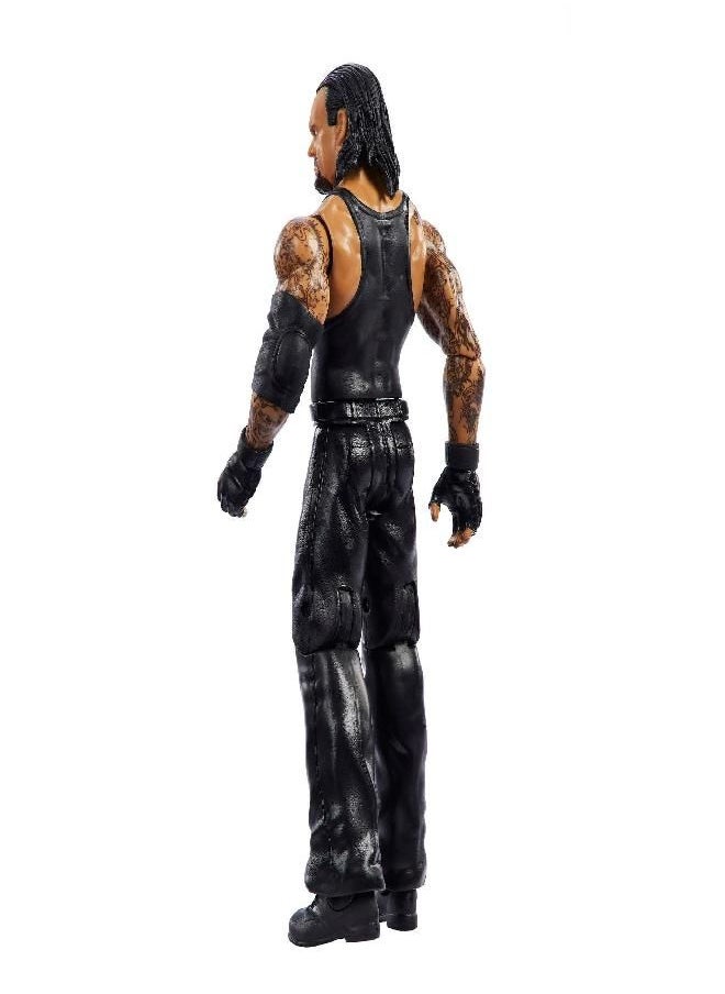 WWE Wrestlemania Undertaker Action Figure , Collectible with 10 Points Articulation & Life-Like Detail, 6-Inch