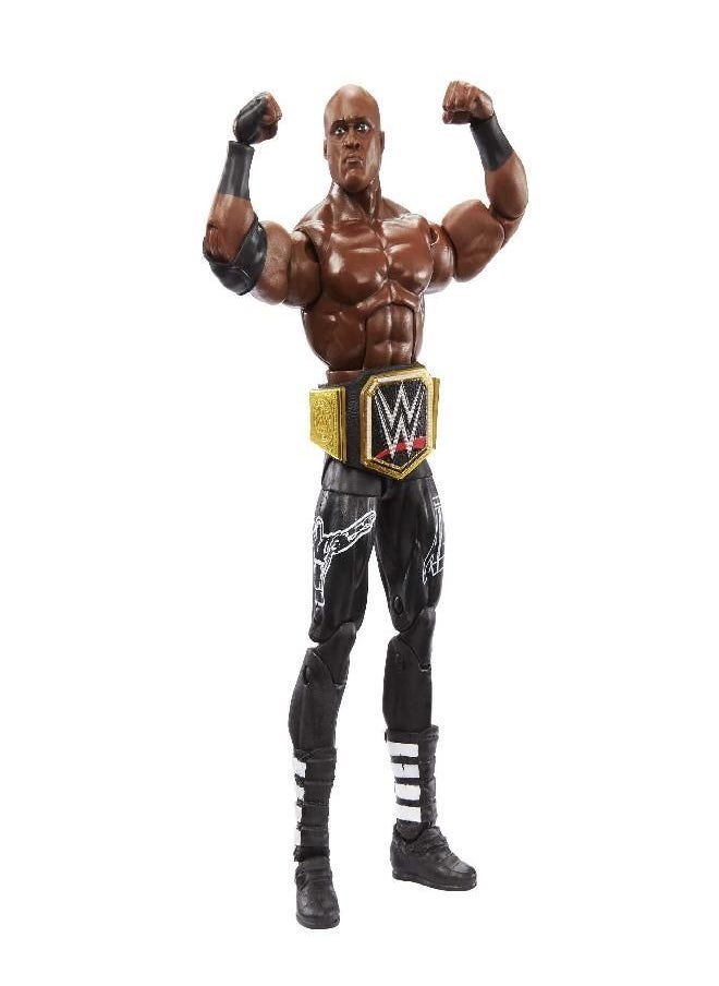 Mattel WWE Bobby Lashley Elite Collection Action Figure, 6-inch Posable Collectible Gift for WWE Fans Ages 8 Years Old & Up