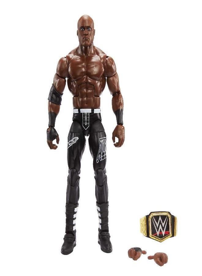 Mattel WWE Bobby Lashley Elite Collection Action Figure, 6-inch Posable Collectible Gift for WWE Fans Ages 8 Years Old & Up