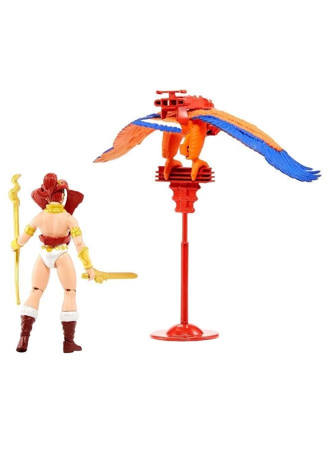 Masters of the Universe Origins Teela and Zoar Action Figure 2-Pack, (HGW40)