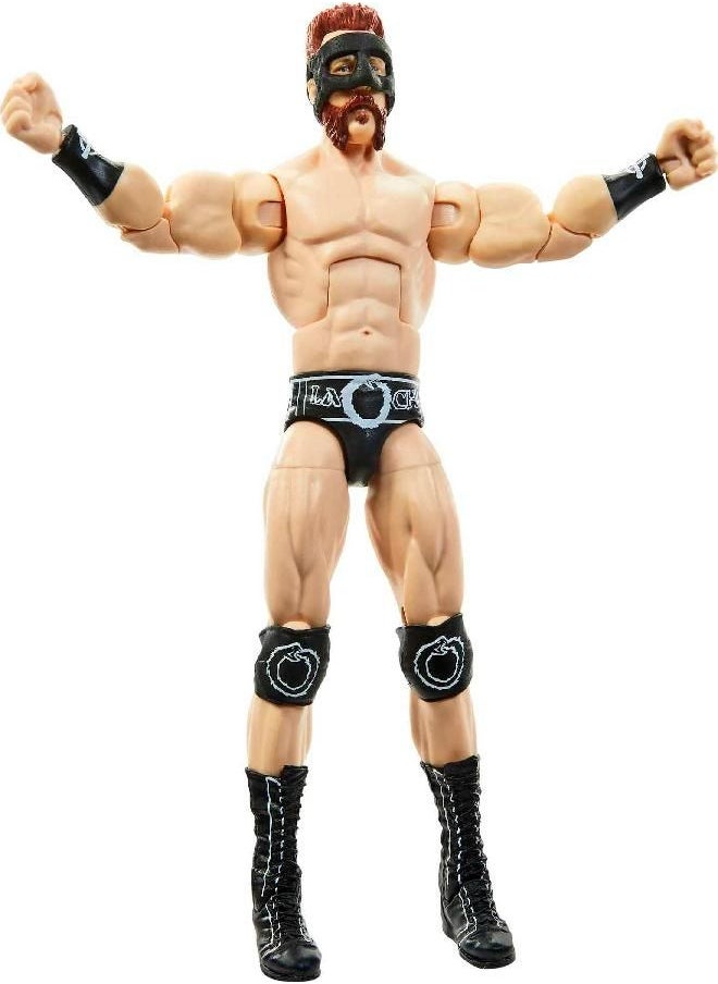 Mattel WWE Sheamus Elite Collection Action Figure, Deluxe Articulation & Life-Like Detail with Iconic Accessories, 6-Inch