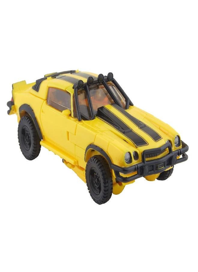 Transformers Studio Series Deluxe Class 100 Bumblebee Toy, Rise of The Beasts, 4.5-inch, Action Figure for Boys and Girls Ages 8 and Up