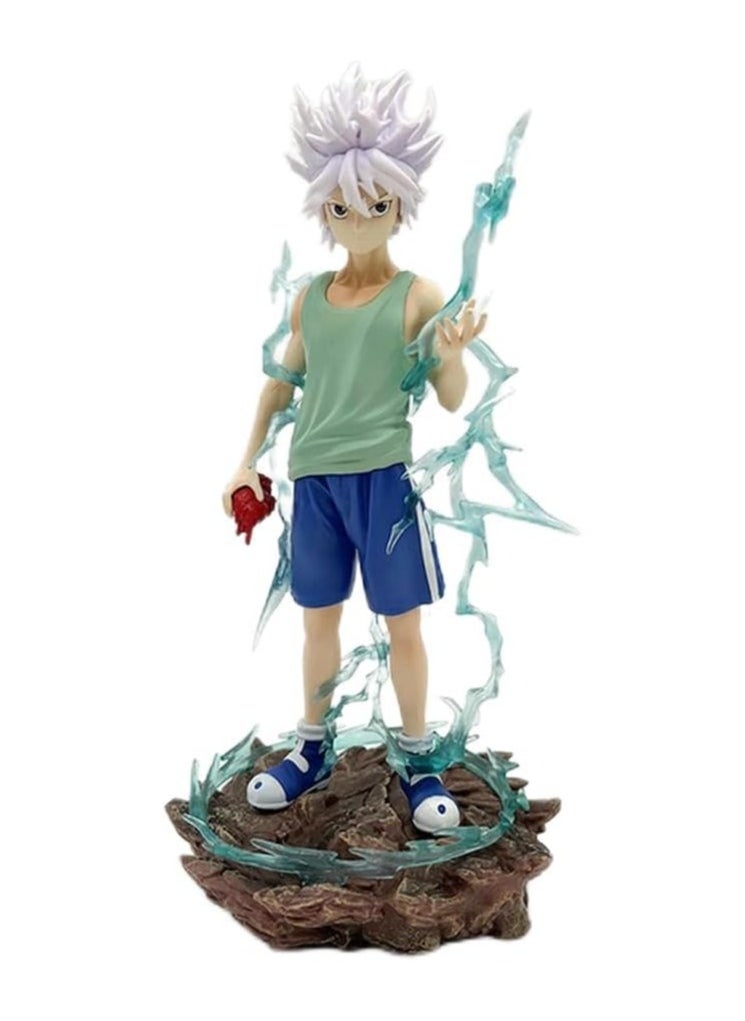 Killua Zaoldyeck Action Figure Statue – Hunter X Hunter Collectible Model, PVC Figurine, Perfect for Anime Fans & Collectors