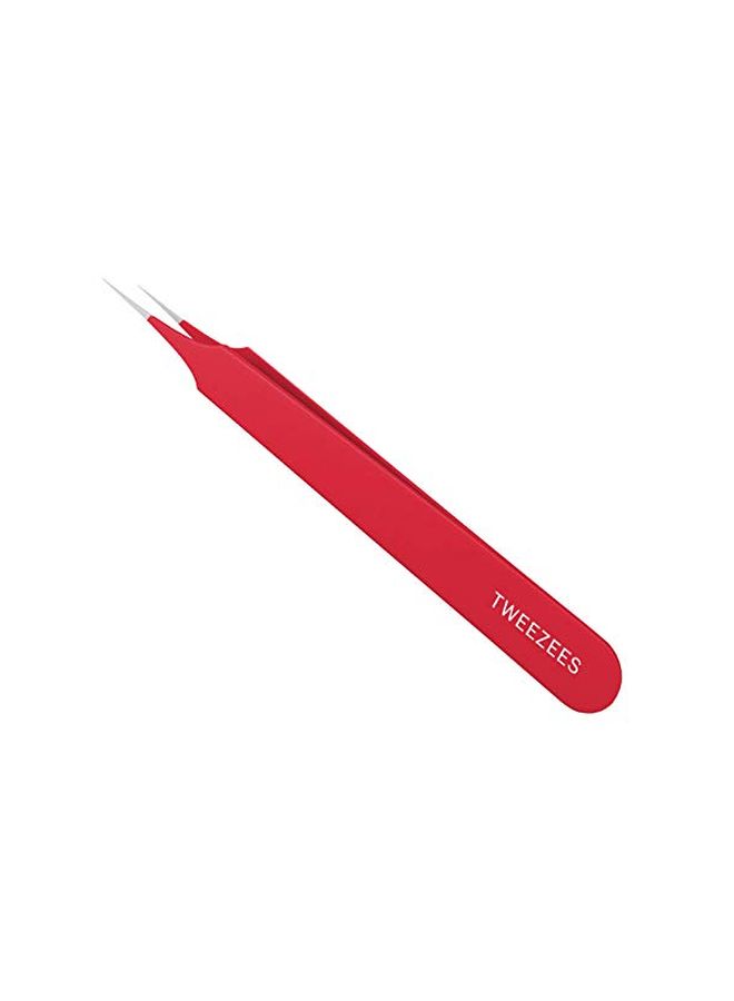 Stainless Steel Tweezers Red/Silver