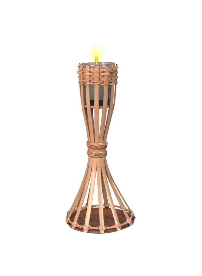 Tabletop Bamboo Torch Candle 50840