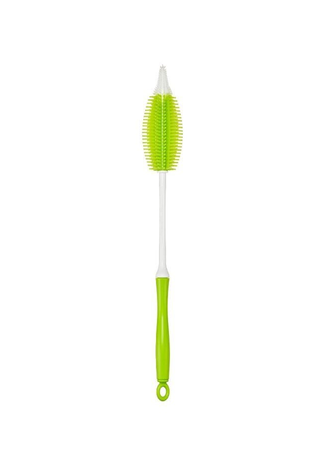 Innobaby 2-in-1 Silicone Bottle Brush, Green