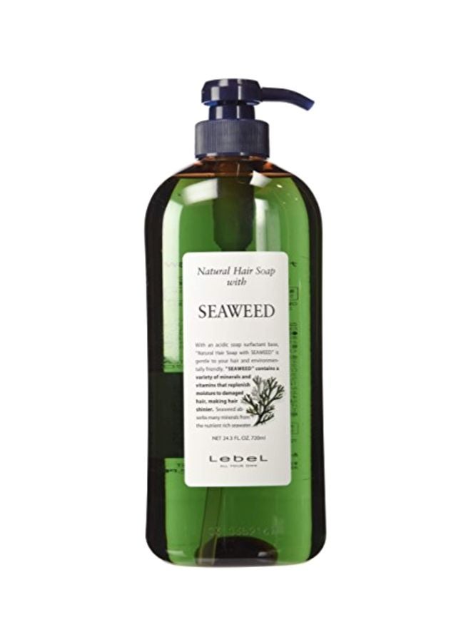Natural Hair Soap With Seaweed Shampoo 720ml