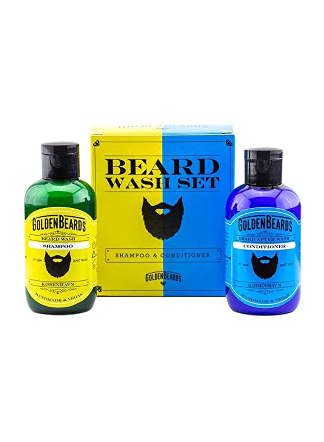 Beard Shampoo And Conditioner Set