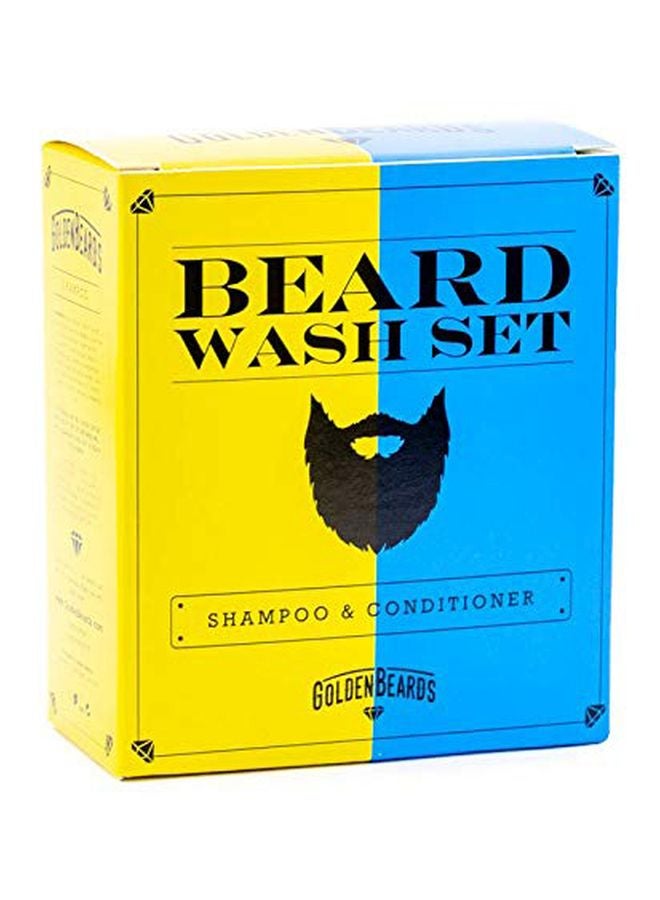 Beard Shampoo And Conditioner Set