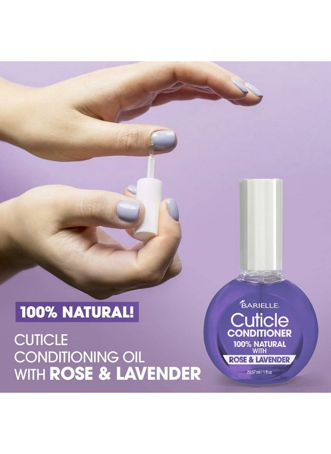 100% Natural Cuticle Conditioner With Rose & Lavender 1 Oz.