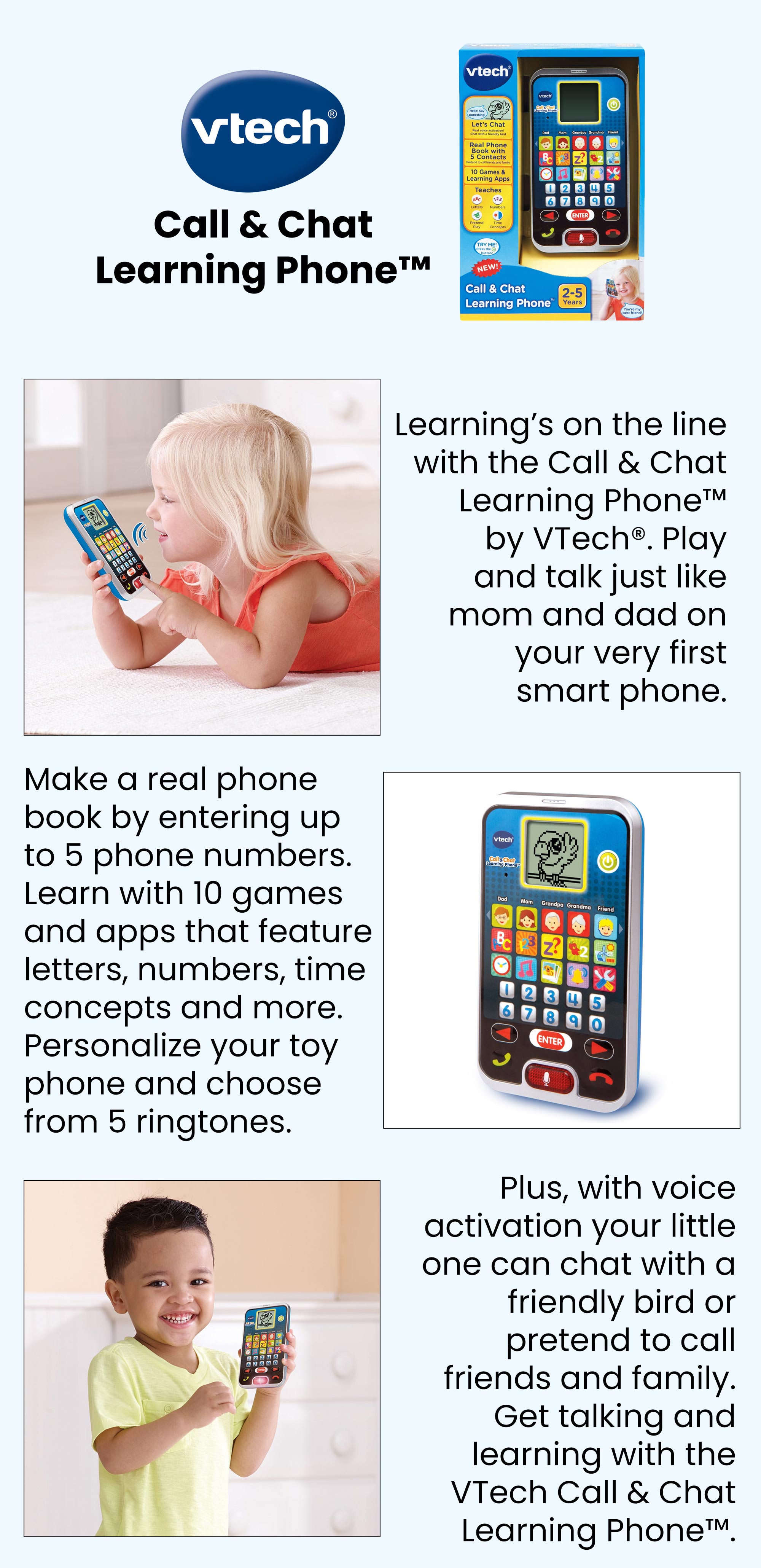 Call And Chat Learning Phone 80-139300