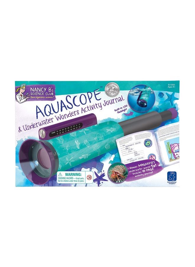 Aquascope With Underwater Wonders Activity  Journal