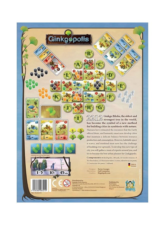 Ginkgopolis Board Game