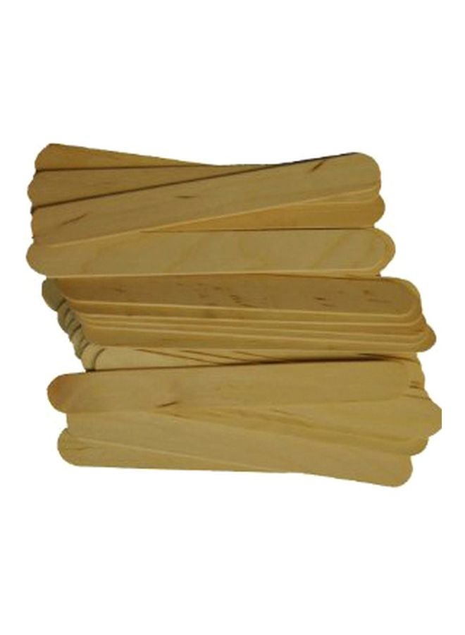 Pack Of 400 Waxing Applicator Stick Kit Beige