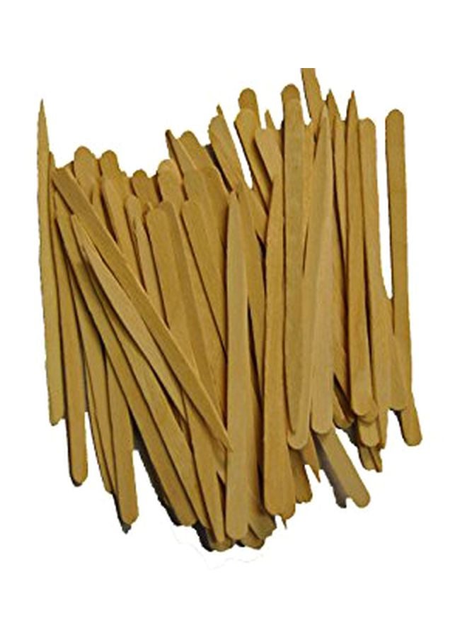 Pack Of 400 Waxing Applicator Stick Kit Beige