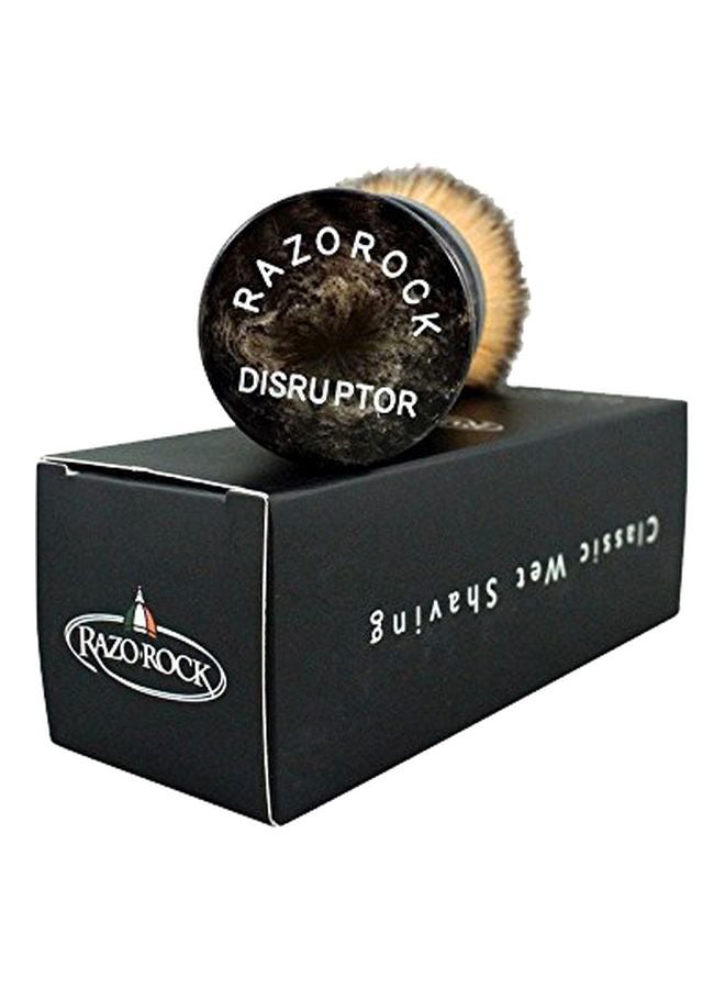 Synthetic Shaving Brush Black/Beige