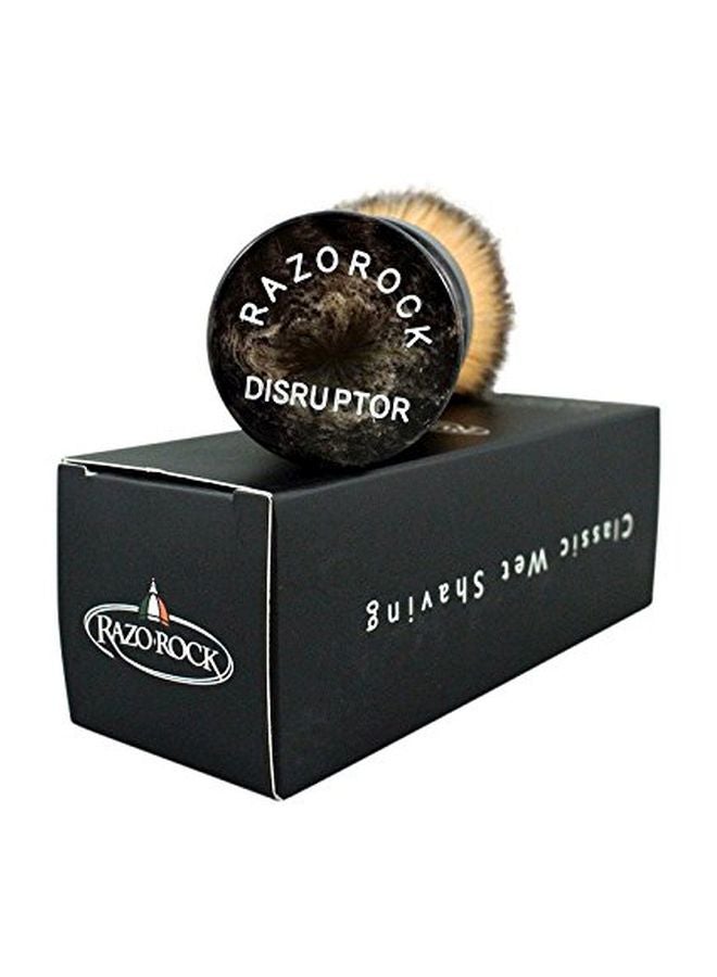 Synthetic Shaving Brush Black/Beige