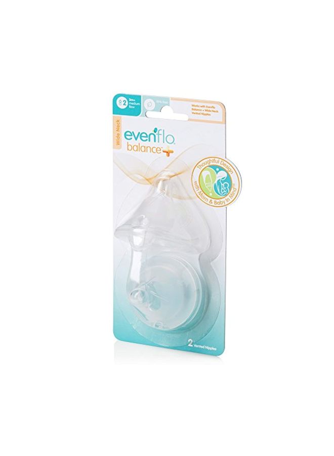 2-Piece Nutrition Balancing Nipple (3 Months+)