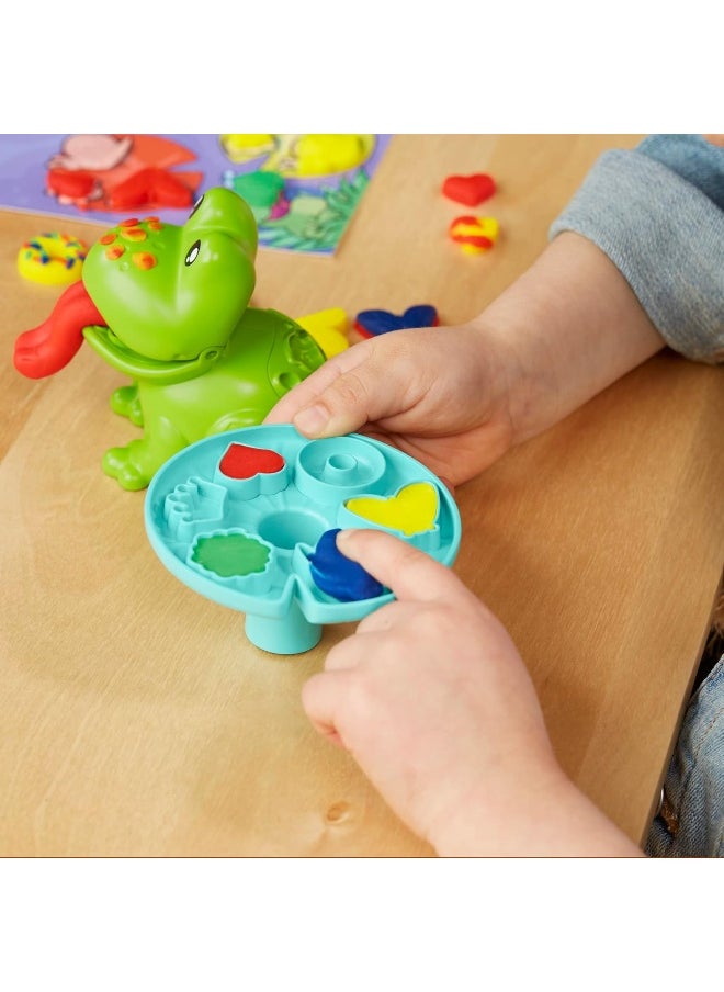 Play-Doh Frog ‘n Colors Starter Set with Playmat, Preschool Toys for 3 Year Old Girls & Boys & Up, Preschool Crafts Frog Toy & 4 Modeling Compound Colors