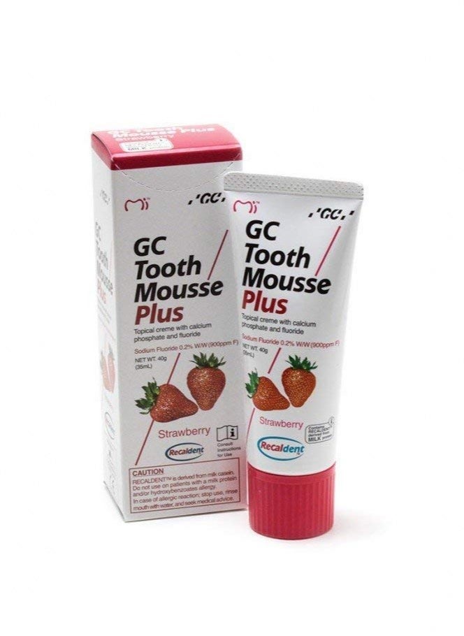 Tooth Mousse Plus  Strawberry Flavor  40G