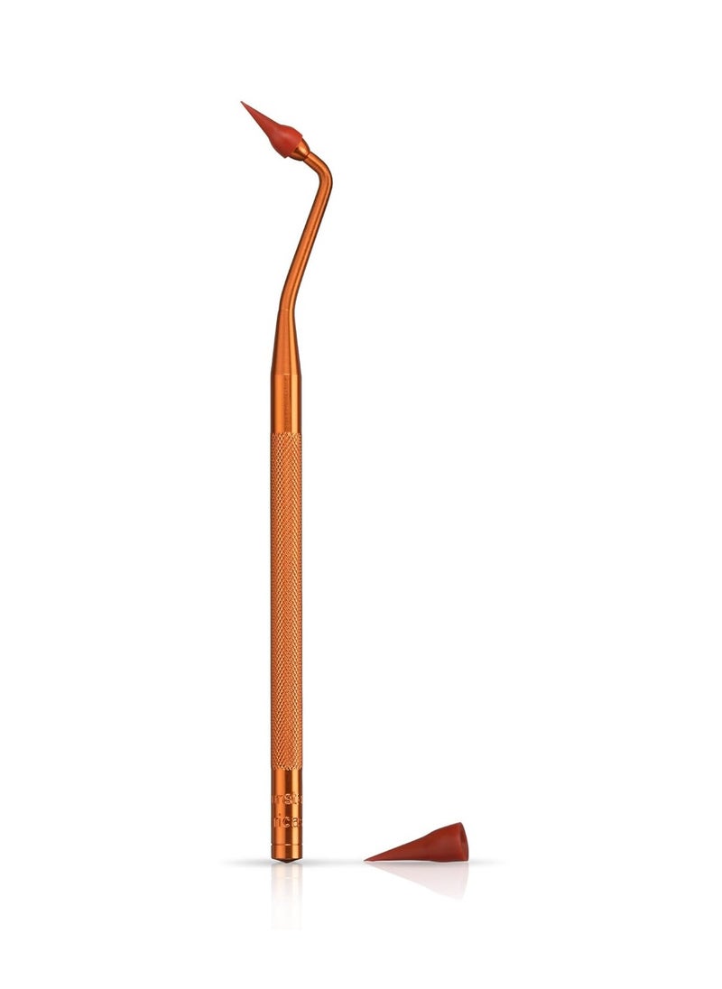 GUM Stimulator Permanent Handle - Long Handled Massager Remove Plaque & Promote Health (Handle + 2 Refill Packs)