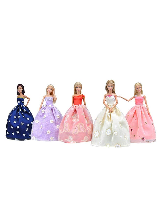 5-Piece Princess Gown Set