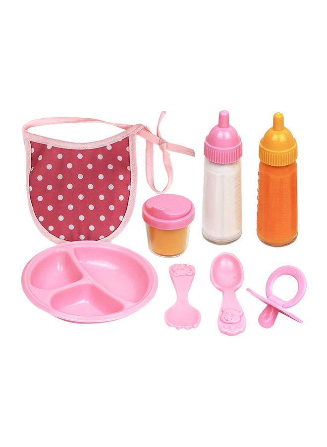 8-Piece Baby Doll Feeding Set