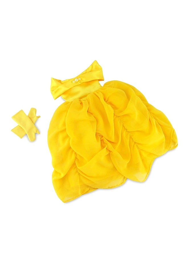 Gorgeous Princess Belle-Inspired Ball Gown Outfit