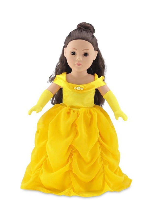 Gorgeous Princess Belle-Inspired Ball Gown Outfit