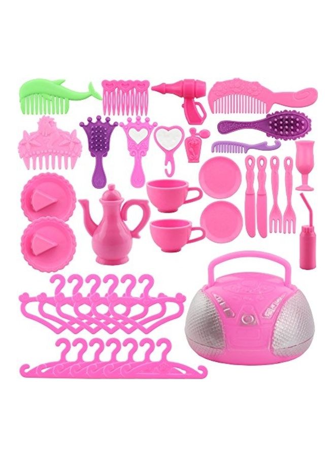 54-Piece Doll Clothes And Accessories Set