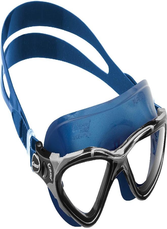 Cressi Planet Crystal Silicone Swim Goggles, Blue (DE2026555)