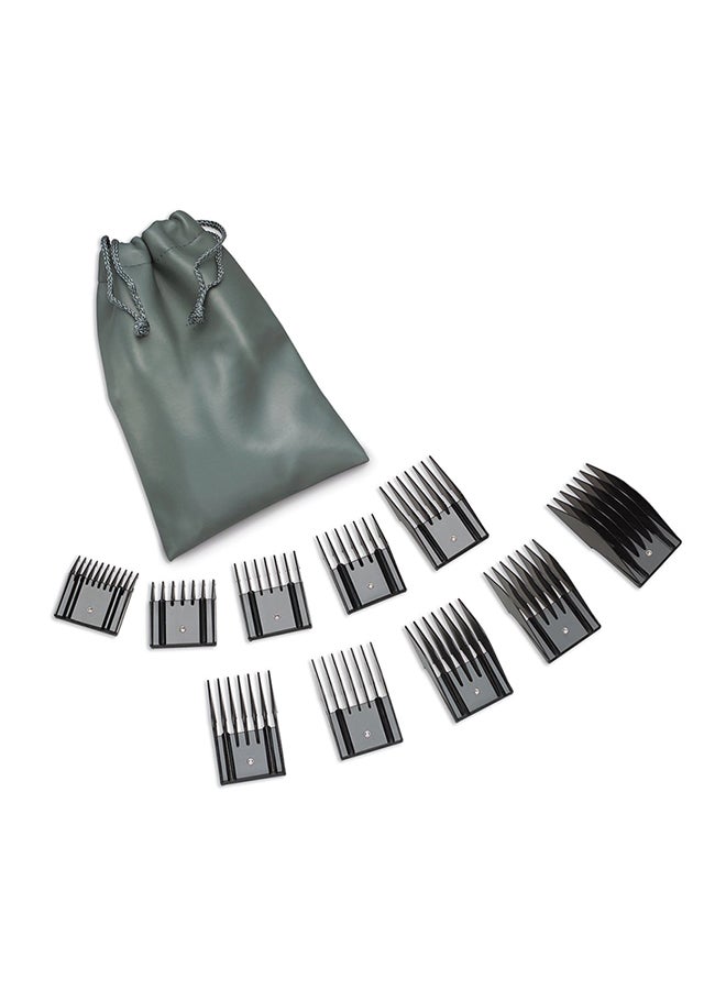 Professional 10 Comb Set Multicolour 10.5X6X3.25inch