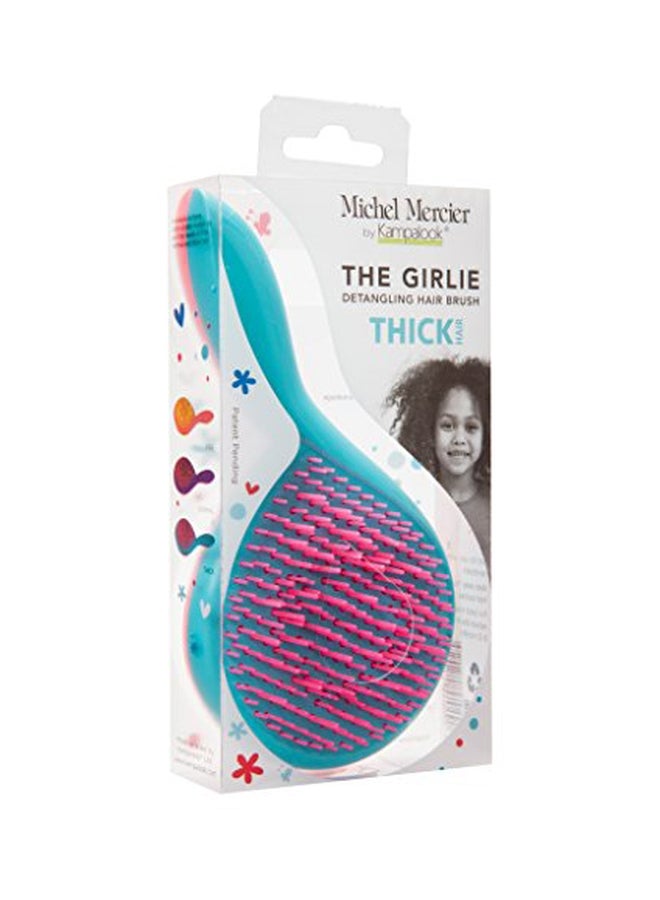 Girlie Hair Brush Blue