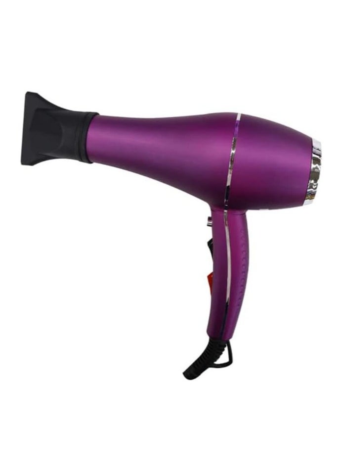 Hair Dryer - 2-Speed & 3 Temperature Settings 1250W, Cool Shot Function Detachable Cap