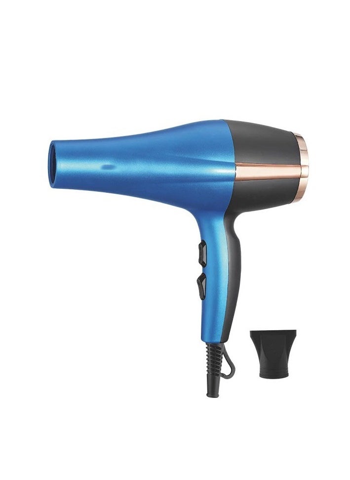 Professional Hair Dryer 1600W Fast Drying Salon Hair Dryer with 2 Speed 3 Heat Setting with Narrow Nozzle for Women Man