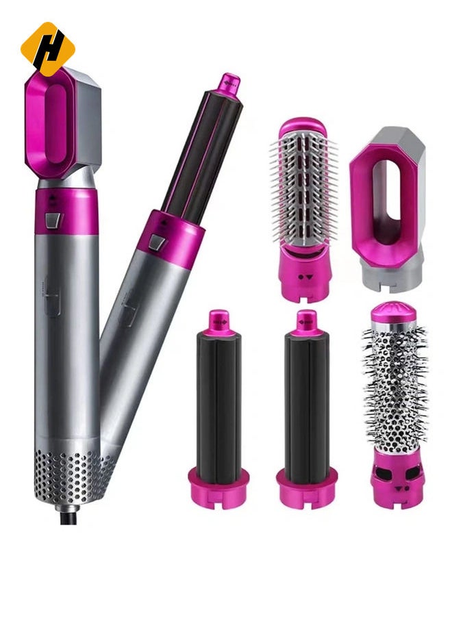 5 in 1 one-step hair dryer and volumizer hot air brush for Straightening Curling Drying