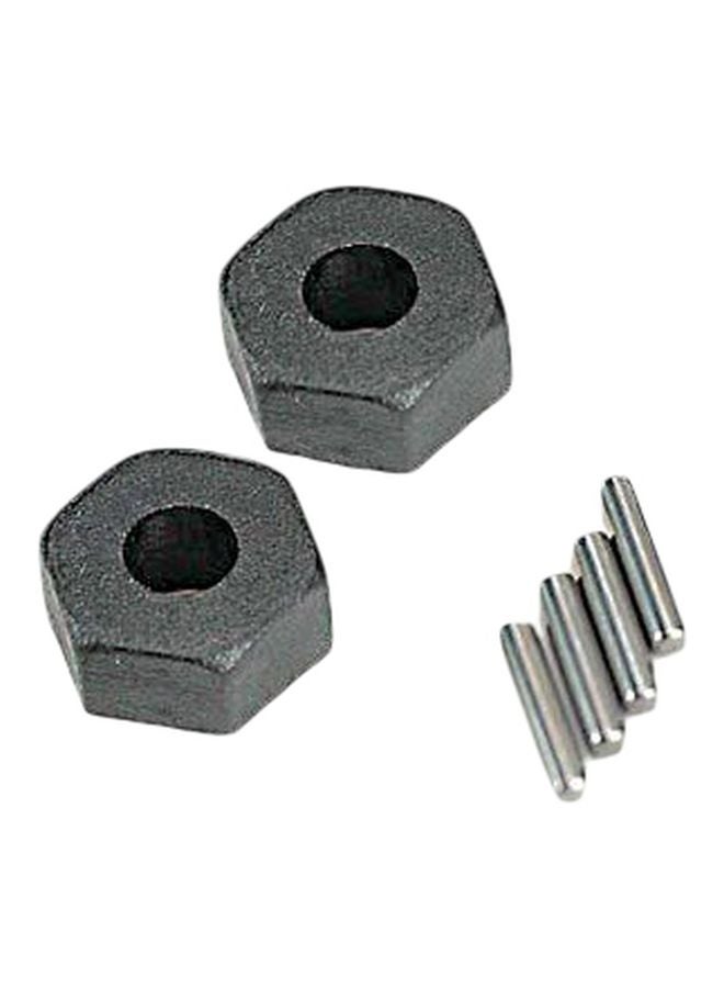 4-Piece Wheel Hubs With Axle Pins 1654