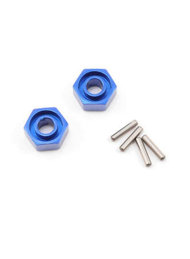 Pair Of Lightweight Anodized Aluminum Hex Wheel Hub Set 1654X