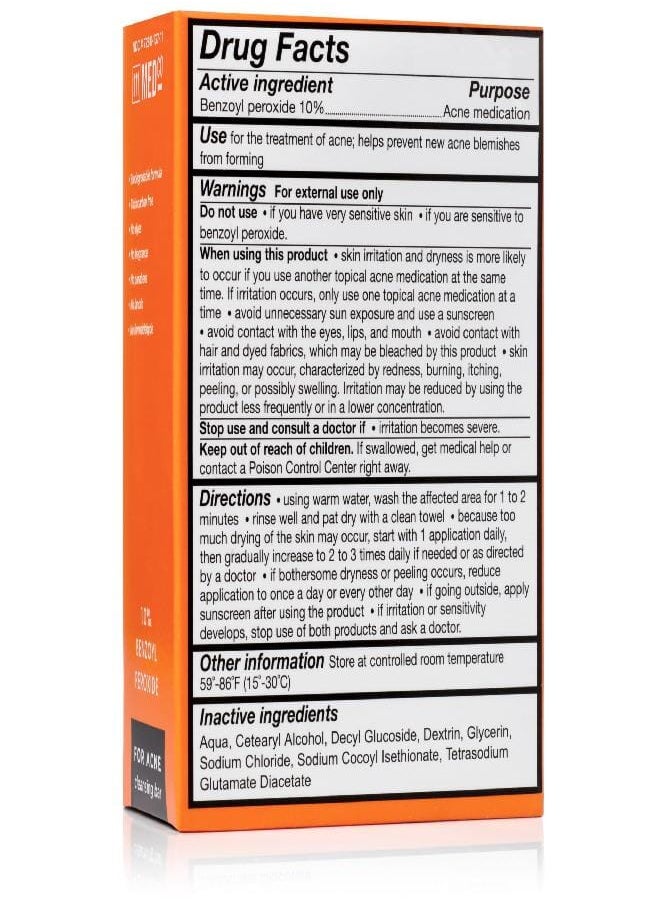 111MedCo 10% Benzoyl Peroxide Acne 4oz. Medicated Soap Bar