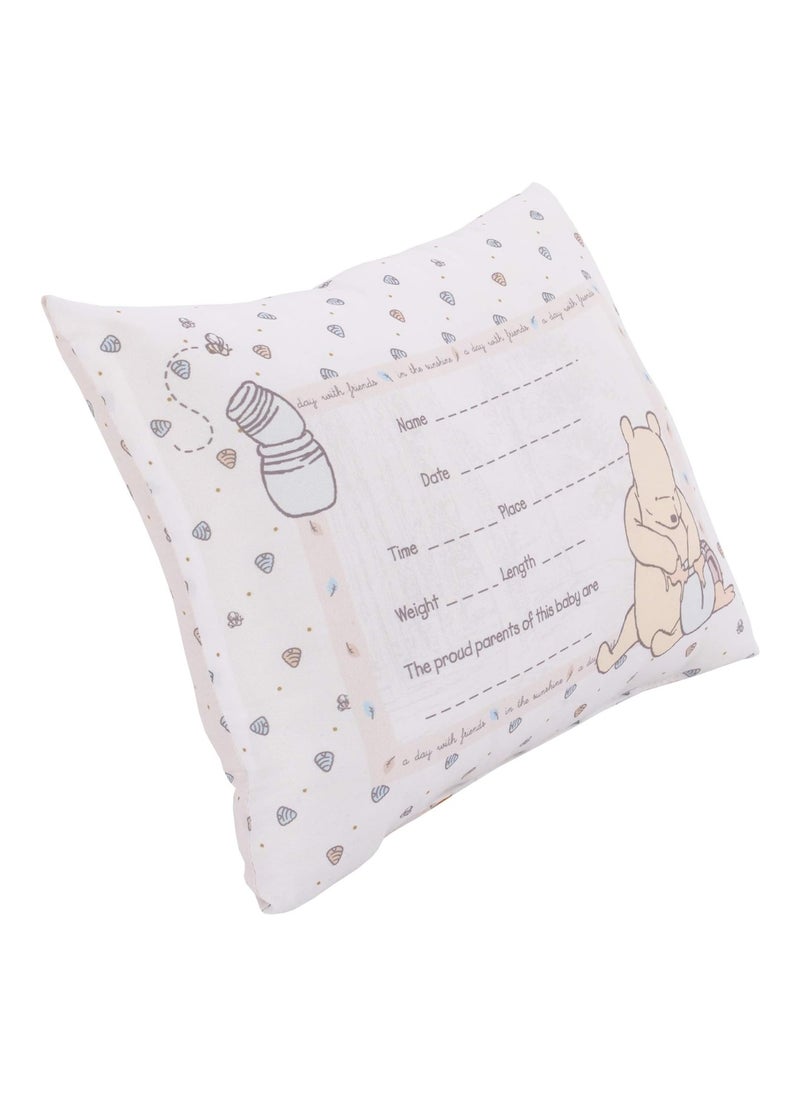 Winnie The Pooh Decorative Keepsake Pillow