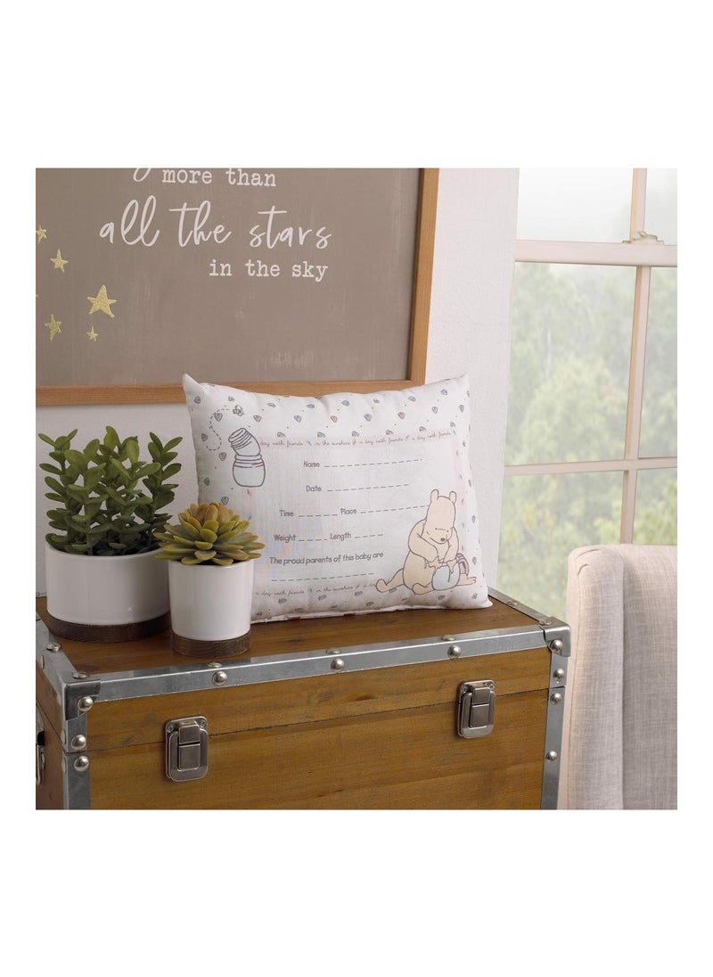Winnie The Pooh Decorative Keepsake Pillow
