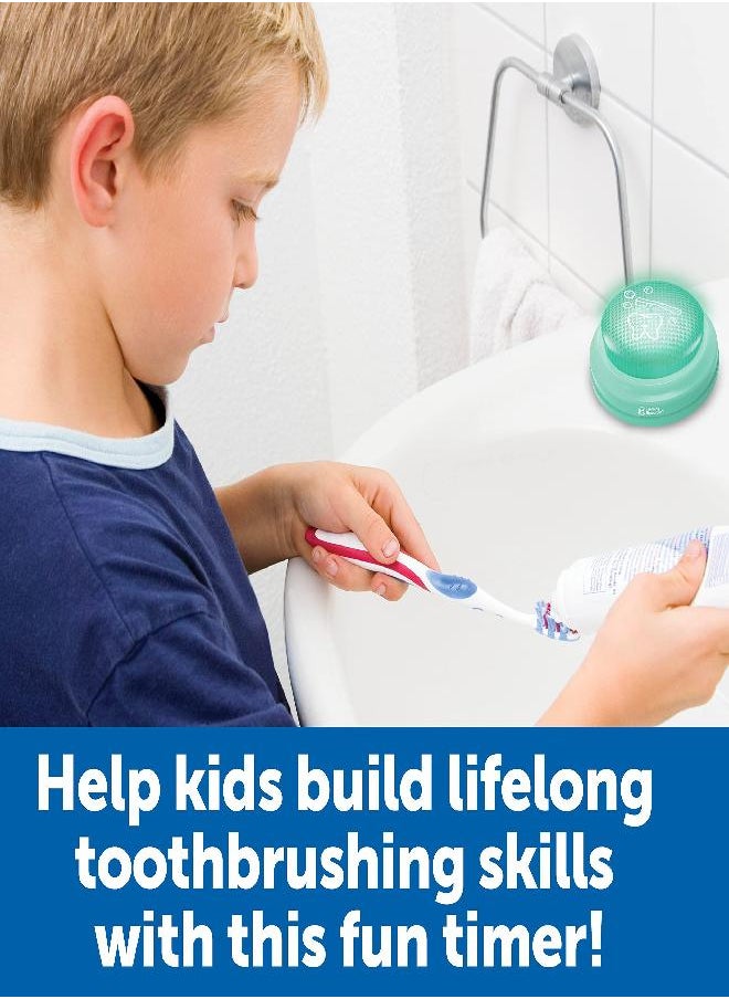 Learning Resources 2-Minute Toothbrushing Timer - Age 3+ Helps Kids Dental Health, Toddler Timer Bathroom, Timer for Kids, 3.62