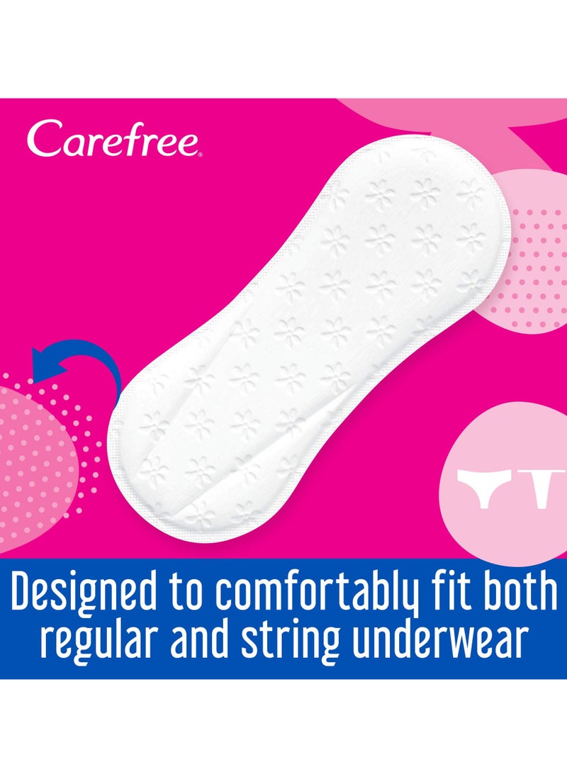 Breathable With Cotton Extract Individually Wrapped Fresh Scent Cotton Comfort Panty Liner 56 Pack