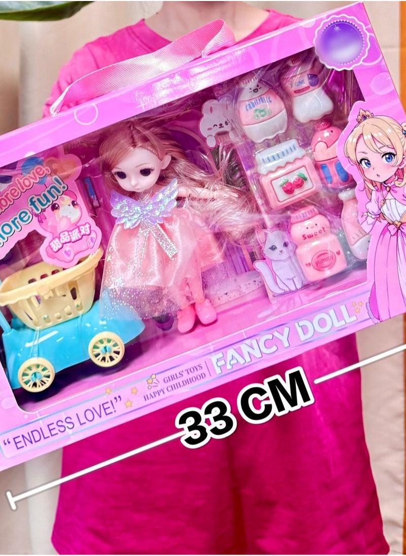 Barbie Doll Gift Box Set Simulation Princess Girl Children's Toy