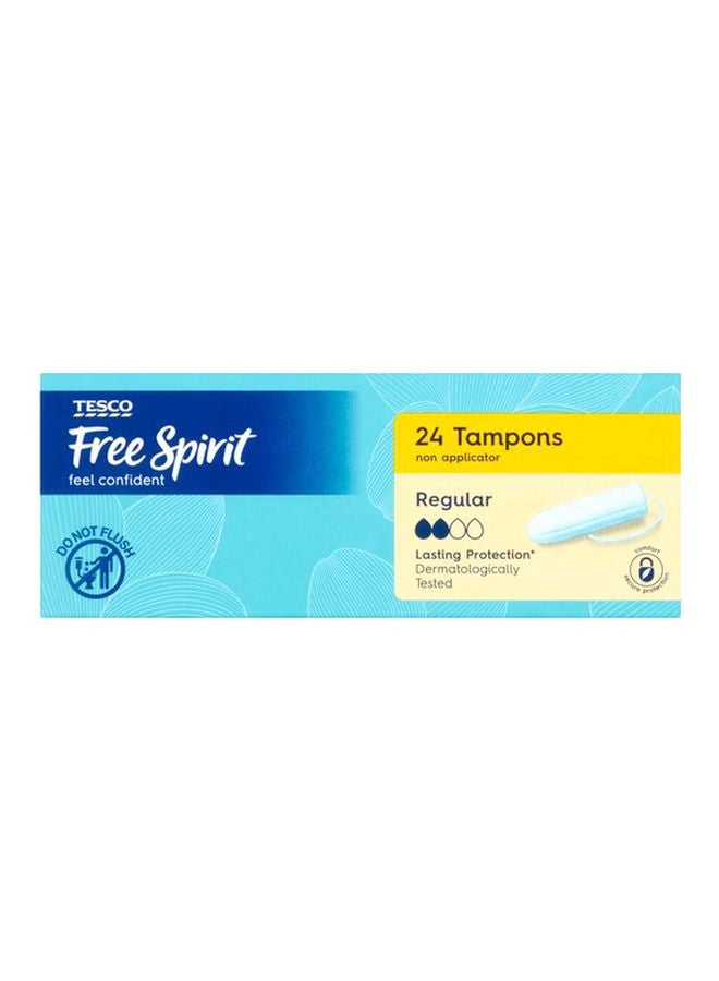 24-Piece Free Spirit Tampons Regular