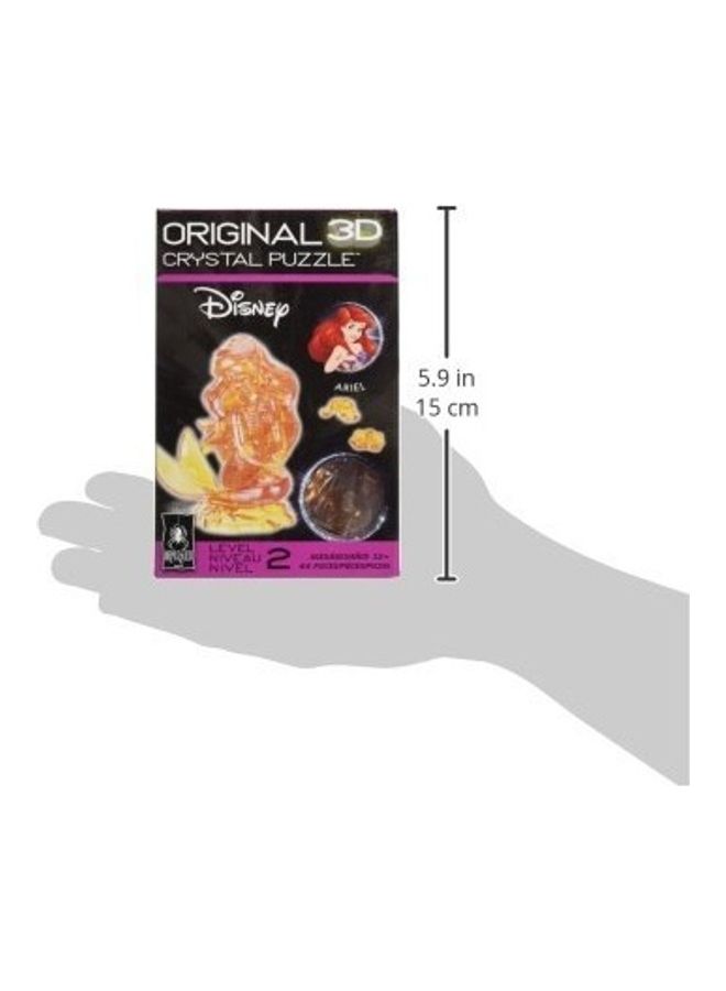 Original 3D Crystal Puzzle - Ariel 2.1 X6 X4.5inch