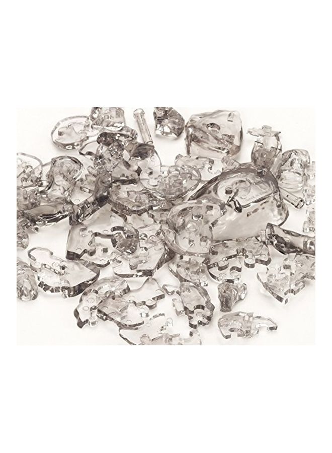 43-Piece Crystal Clear 3D Puzzle - The Thinker 1.9 X6.2 X3.9inch