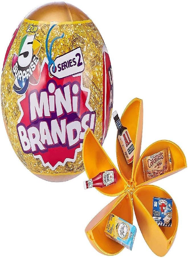 Generic 5 Surprise Mini Brands Series 2 by Zuru - 3 Ball Bundle