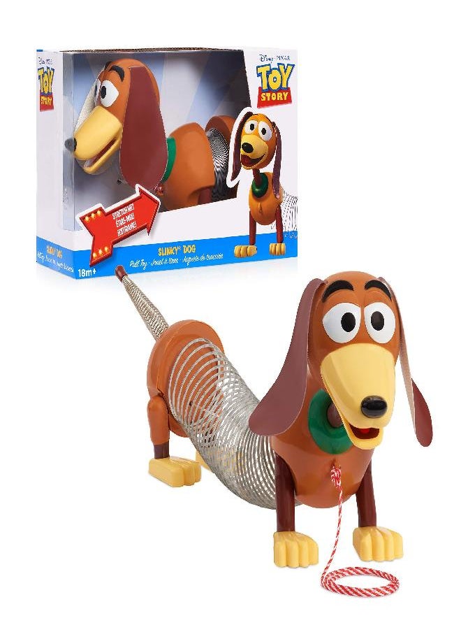 Just Play Disney•Pixar's Toy Story Slinky Dog Pull Toy, Walking Spring Toy for Boys and Girls