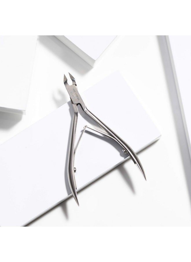 Rockhard Stainless Steel Cuticle Nipper, 1/2 Jaw